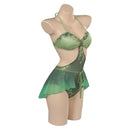 DC Poison Ivy Swimsuits Cosplay Costume Halloween Carnival Party Disguise Suit