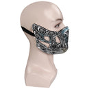 Mortal Kombat Sub-Zero Mask Masquerade Halloween Party Costume Props Cosplay Latex Masks Helmet