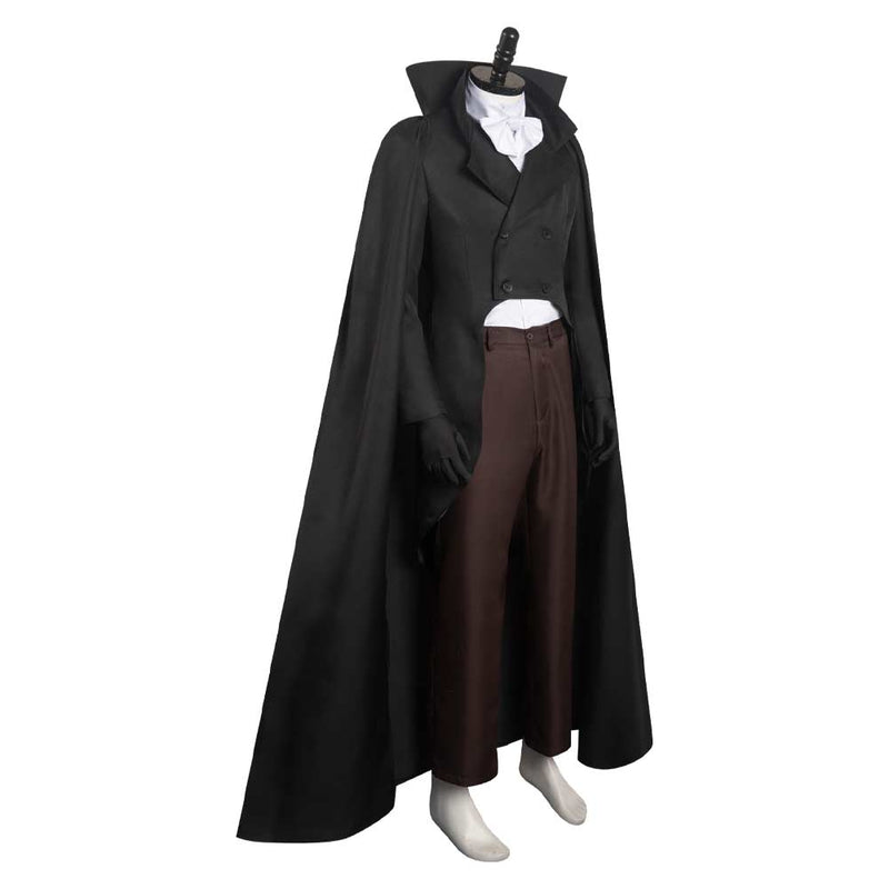 Haunted Mansion The Hat Box Ghost Outfits Halloween Carnival Party Cosplay Costume
