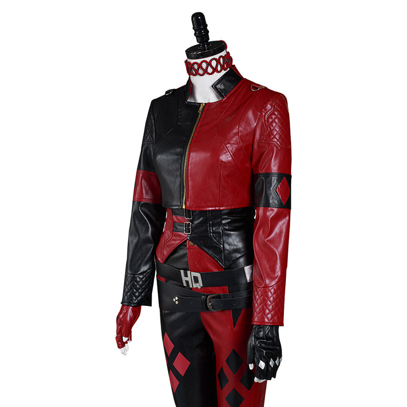 The Suicide Squad 2021 Harley Quinn Vest Pants Outfits Halloween Carnival Suit Cosplay Costume