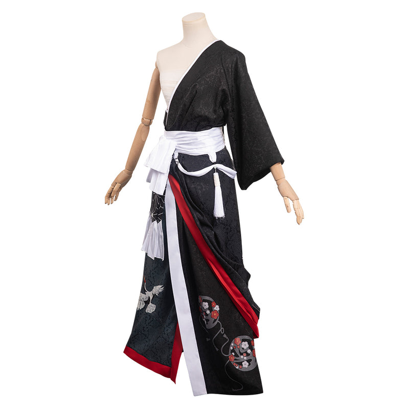 Final Fantasy Kimono Cosplay Costume Outfits Halloween Carnival Party Suit kimono cos