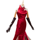 2021 Cruel Women Red Outfits Halloween Carnival Suit Cosplay Costume