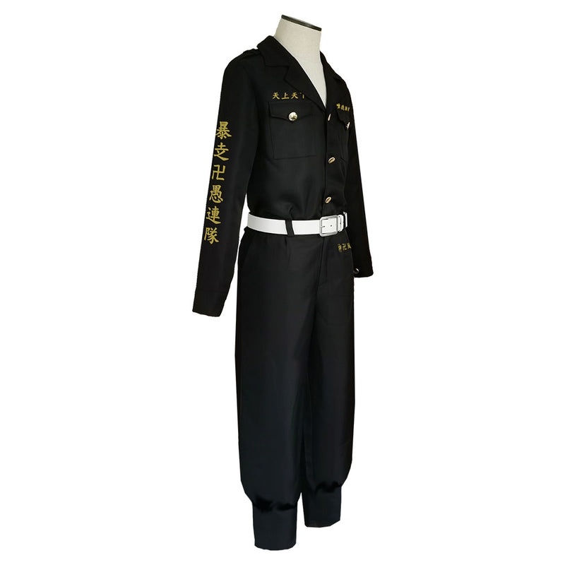 Anime Black Outfits Halloween Carnival Suit Cosplay Costume