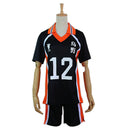 Cosplay Costume Karasuno High School Volleyball Club Yamaguchi Tadashi Sportswear Jerseys Uniform