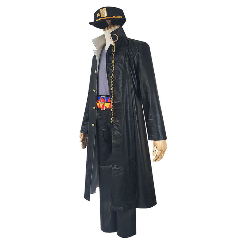 Jotaro Cosplay Costume Coat Pants Outfits Halloween Carnival Suit