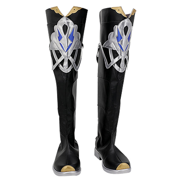 Genshin Impact Albedo Boots Halloween Costumes Accessory Cosplay Shoes