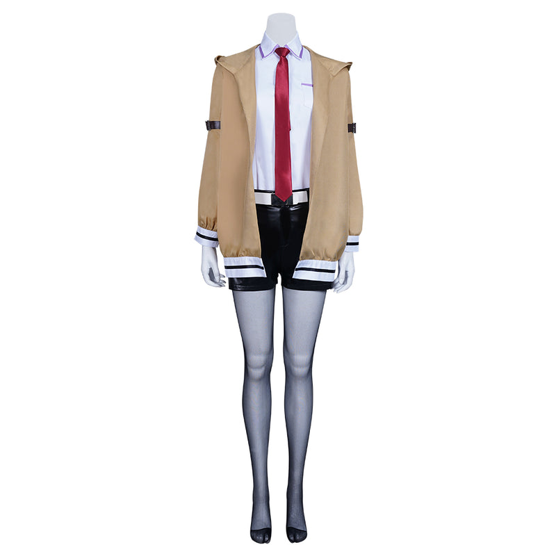 Steins Gate Makise Kurisu Outfits Halloween Carnival Suit Cosplay Costume