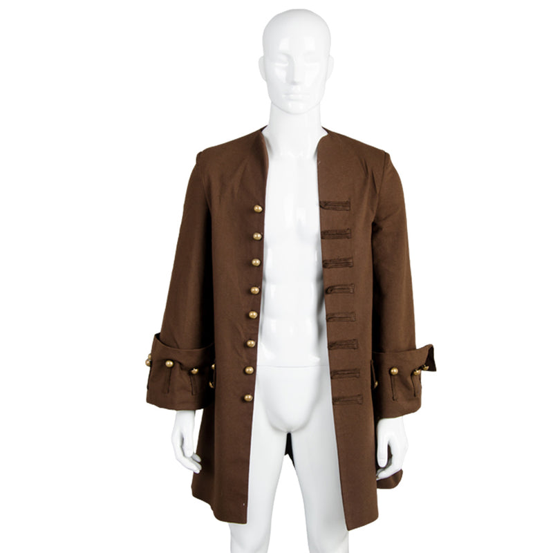 Pirates Brown Jacket Outfits Only Costume