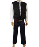 ANH A New Hope Han Solo Vest Shirt Pants Cosplay Costume