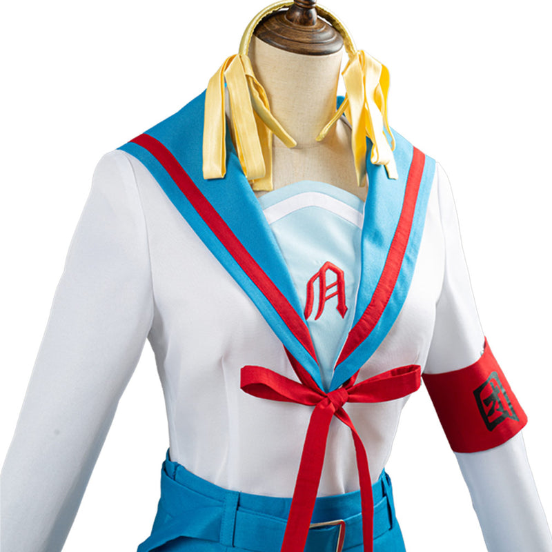 The melancholy of Haruhi Suzumiya Uniform Halloween Carnival Suit Cosplay Costume