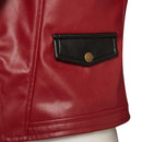 Tr Men Red Vest 2 Pecices Outfits Halloween Carnival Suit Cosplay Costume