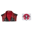 Tr Men Red Vest 2 Pecices Outfits Halloween Carnival Suit Cosplay Costume