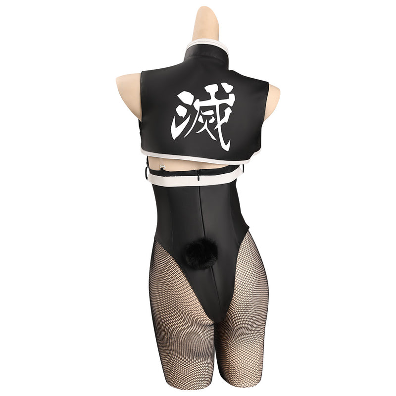 Uzui Tengen Cosplay Costume Bunny Girl Jumpsuit Outfits Halloween Carnival Suit