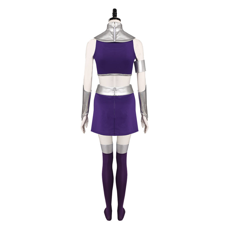 starfire purple dress Starfire Dress,starfire Costume,starfire Cosplay,teen Titans Costume,halloween Party Costume,halloween Cosplay,halloween Gift,gift for Her
