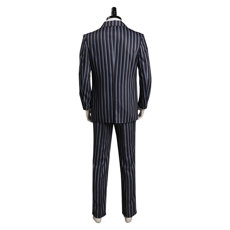 The Addams Family Gomez Addams Cosplay Costume Outfits Halloween Carni