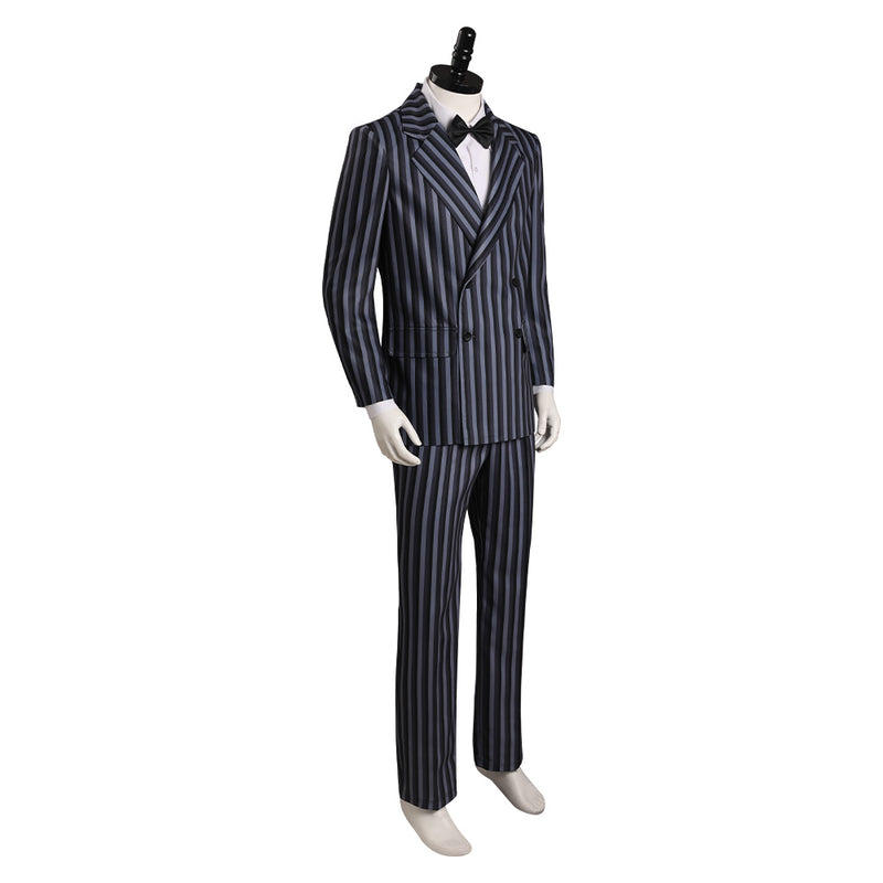 The Addams Family Gomez Addams Cosplay Costume Outfits Halloween Carni