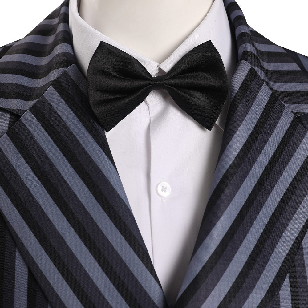 The Addams Family Gomez Addams Cosplay Costume Outfits Halloween Carnival  Suit