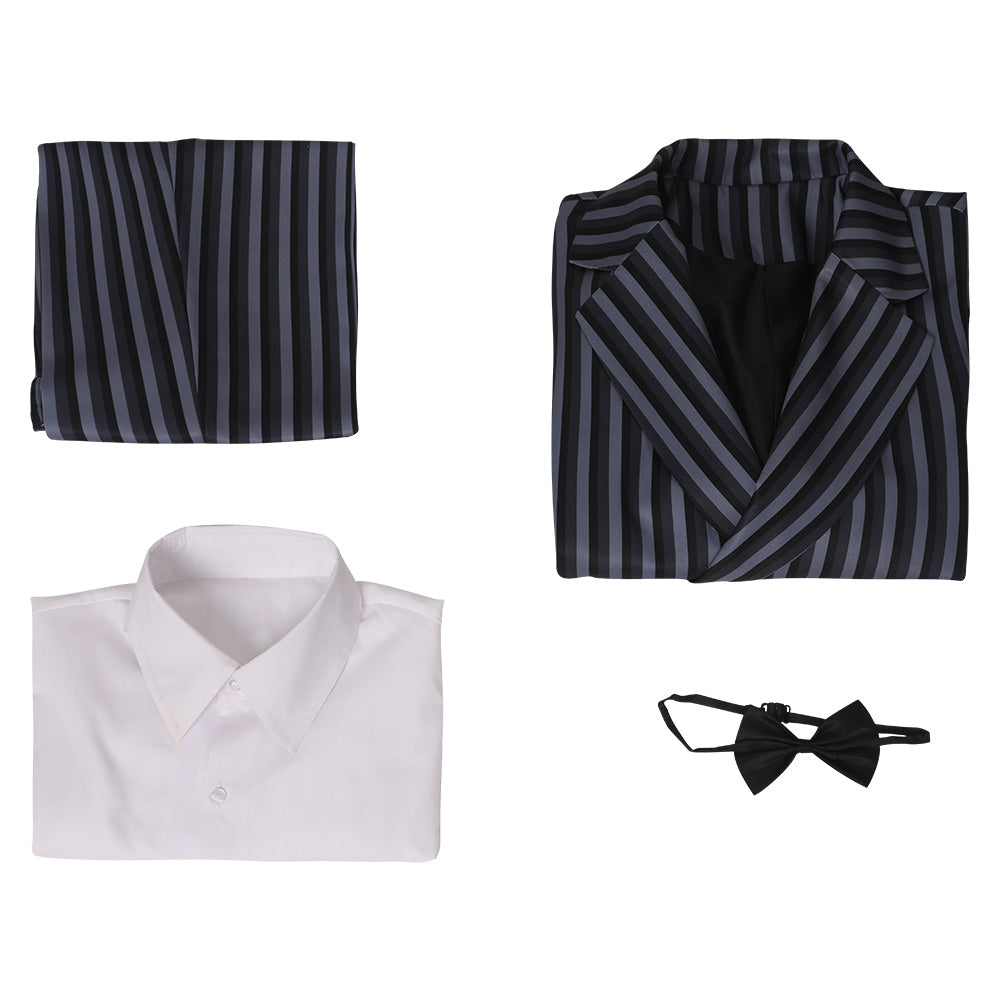 gomez addams dress The Addams Family Gomez Addams Cosplay Costume Outfits Halloween Carnival  Suit