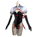 Genshin Impact Shen He Bunny Girls Original Design Cosplay Costume - Cossky®