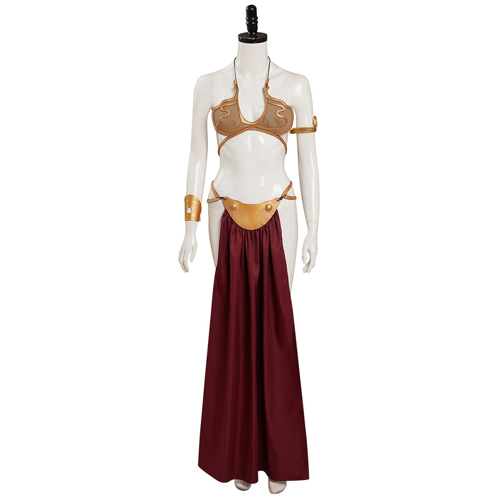 open lace back dress Amazon.com: Princess Cosplay Leia Slave Costume Lingerie Uniform Set for  Women Halloween Outfits: Clothing, Shoes & Jewelry main image 1