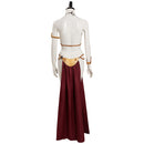 Leia Cosplay Costume Slave Leia Metal Bikini Outfits Halloween Carnival Suit