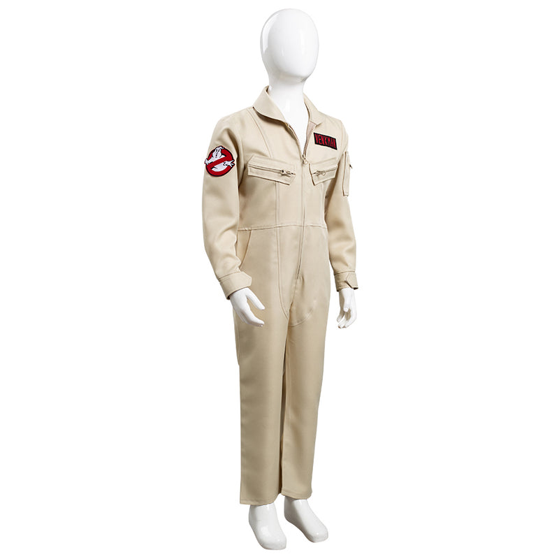 Kids Ghostbusters Cosplay Costume Jumpsuit Outfits Halloween Carnival