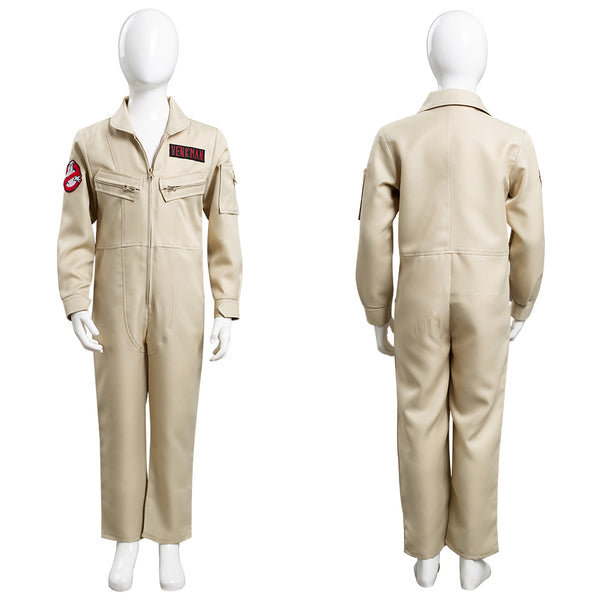 Kids Ghostbusters Cosplay Costume Jumpsuit Outfits Halloween Carnival Suit