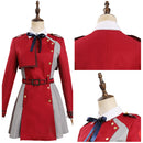 Lycoris Recoil Nishikigi Chisato Cosplay Costume Uniform Dress Accessories Outfits Halloween Carnival Suit