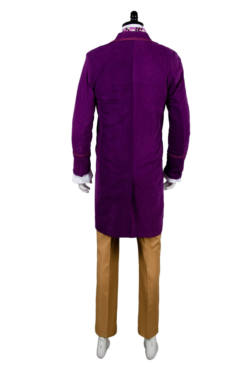 Willy Wonka and the Chocolate Factory 1971 Willy Wonka Outfits Cosplay Costume