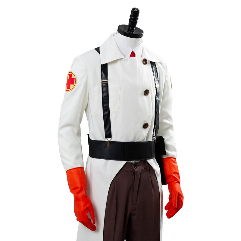 Team Fortress 2 Medic Outfits Halloween Carnival Suit Cosplay Costume
