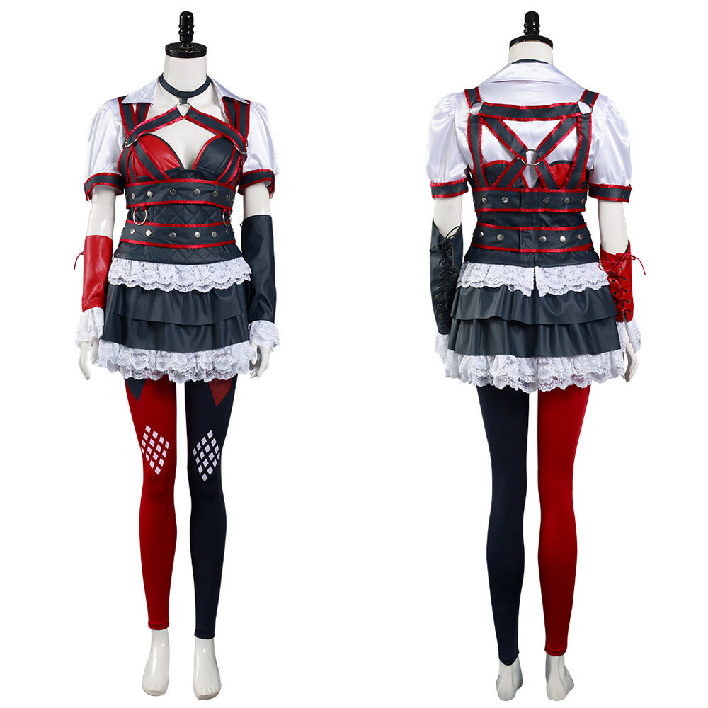 Batman: Arkham Knight Harley Quinn Dress Cosplay Costume