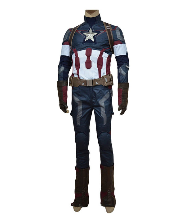 Captain America Cosplay Costumes High Quality and Hand-make