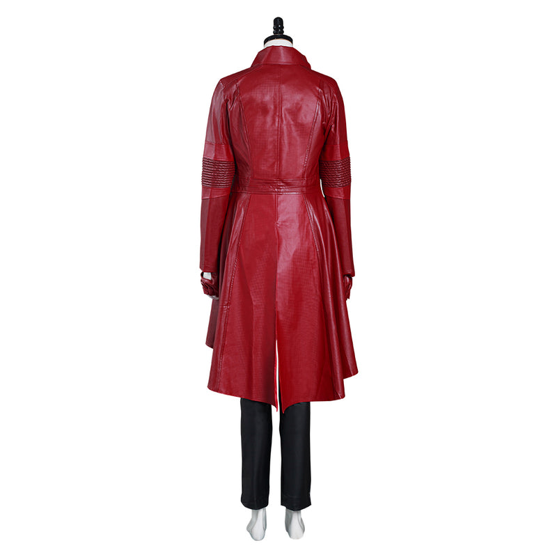 Captain America: Civil War Scarlet Witch Wanda Outfit Cosplay Costume