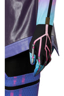 Overwatch Sombra Hacker Outfit Suit Cosplay Costume For Girls Females