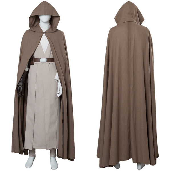 SW 8 The Last Jedi Luke Skywalker Outfit Cosplay Costume Ver.2