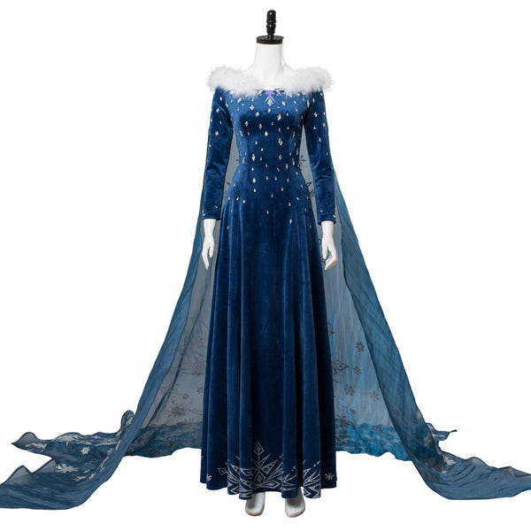 Frozen Princess Elsa Full Dress Cosplay Costume