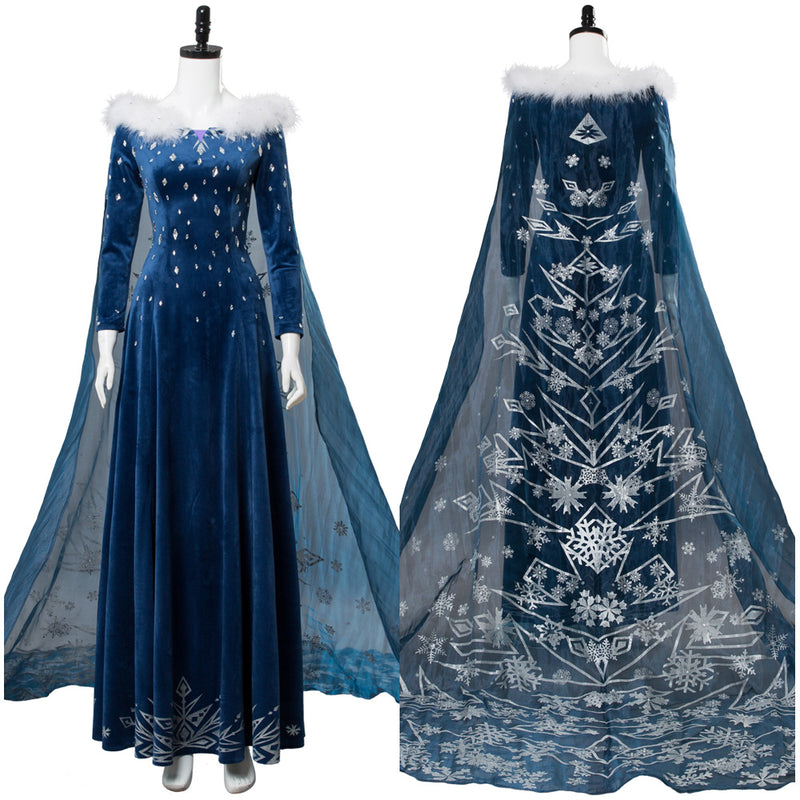 Frozen Princess Elsa Full Dress Cosplay Costume