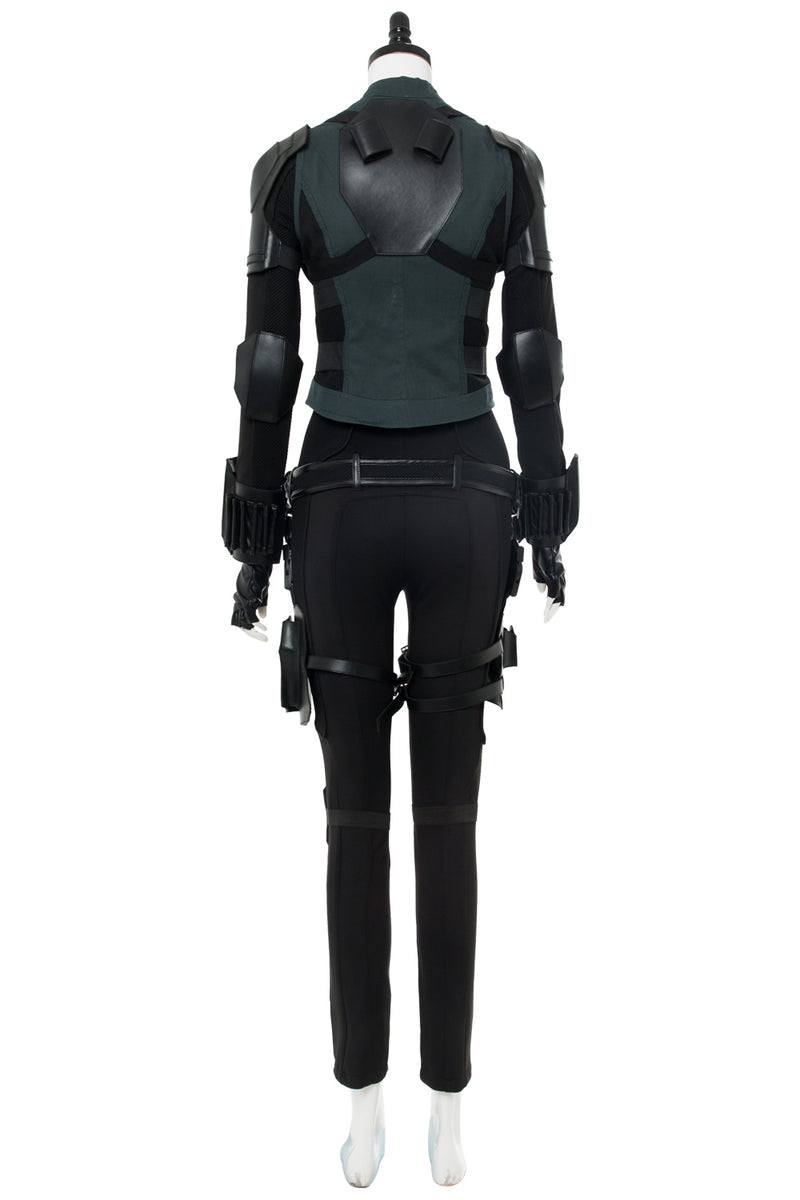 Avengers 3 Infinity War Black Widow Natasha Romanoff Outfit Cosplay C