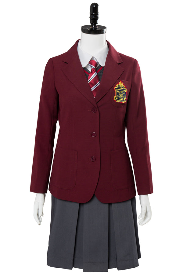 A Series of Unfortunate Events  Violet Baudelaire School Uniform Cosplay Costume