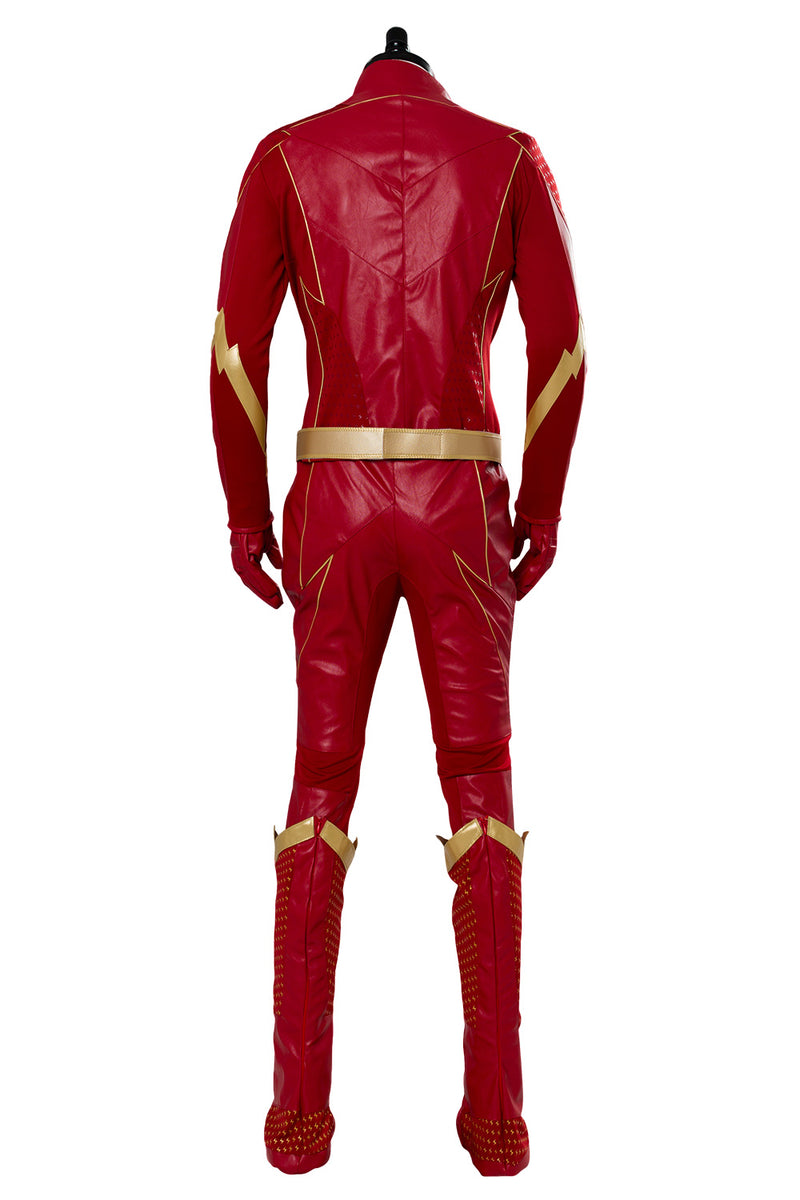 The Flash Season 4 Barry Allen Flash Outfit Suit Cosplay Costume