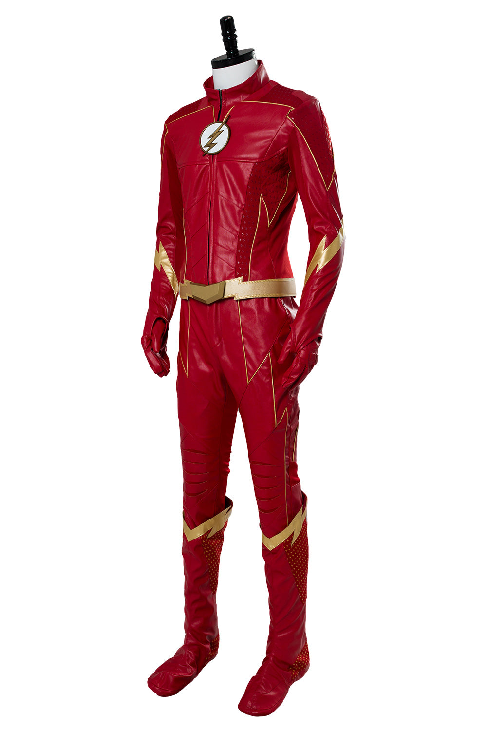 flash dress up suit Muscle suit Red Tone Flash Style Cosplay Inspired