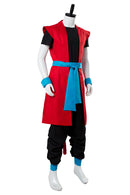 Son Goku ZENO Red Outfit Cosplay Costume