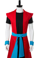 Son Goku ZENO Red Outfit Cosplay Costume