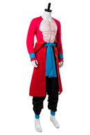 Son Goku ZENO Red Outfit Cosplay Costume
