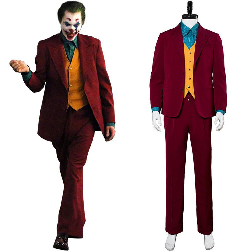 Joker 2019 Joaquin Phoenix Arthur Fleck Cosplay Costume