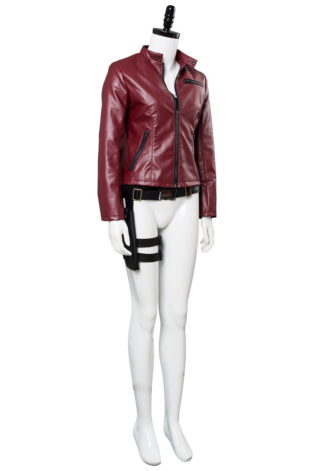 Video Game Resident Evil 2 Remake Claire Redfield Outfit Cosplay Costu