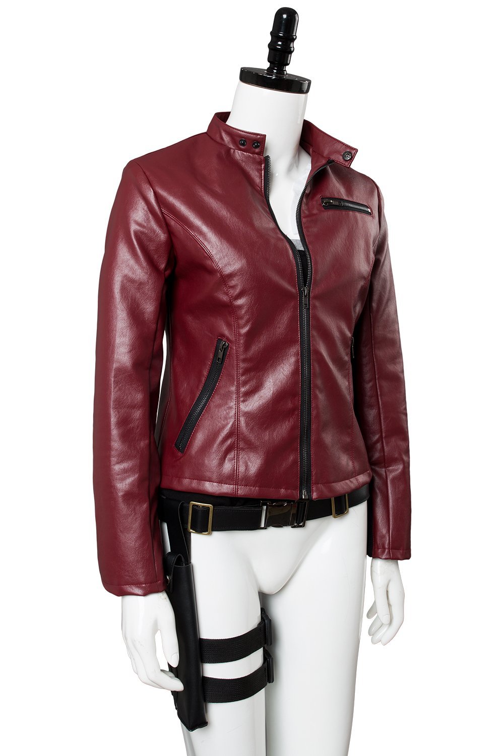 Video Game Resident Evil 2 Remake Claire Redfield Outfit Cosplay Costu