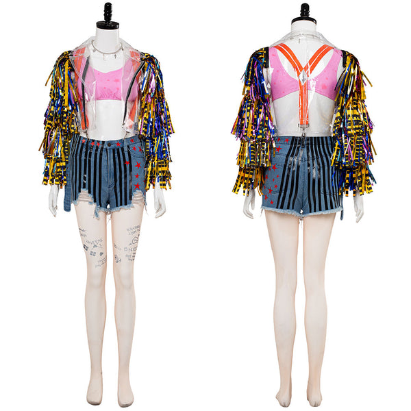 Birds of Prey (And the Fantabulous Emancipation of One Harley Quinn) Cheerleader Outfit Cosplay Costume