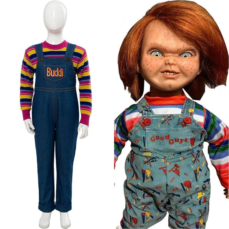 Child's Play 2019 Chucky Kids Children Cosplay Costume