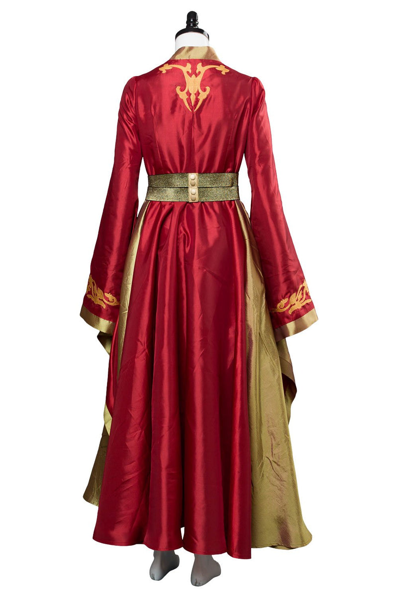Thrones Cersei Lannister Red Luxury Dress Cosplay Costume Thrones Cersei Lannister Red Luxury Dress Cosplay Costume